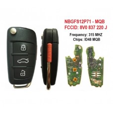 Audi Remote autokeys RK09A