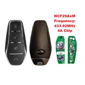 BYD Автоключ зі штатною охоронною системою RK03 BYD Автоключ зі штатною охоронною системою RK03