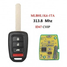 Honda Remote autokey RK08D