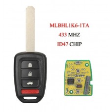 Honda Remote autokey RK13