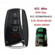Hyundai Автоключ зі штатною охоронною системою RK34