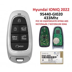 Hyundai Автоключ зі штатною охоронною системою RK43A Hyundai Автоключ зі штатною охоронною системою RK43A