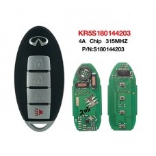 Infiniti Remote autokey RK04B