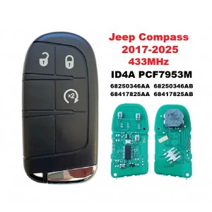 Jeep Автоключ зі штатною охоронною системою RK24B