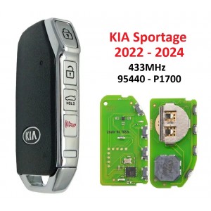 KIA Автоключ зі штатною охоронною системою RK40 KIA Автоключ зі штатною охоронною системою RK40