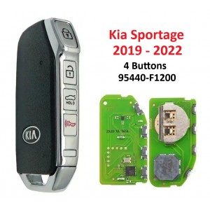 KIA Автоключ зі штатною охоронною системою RK40C
