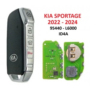 KIA Автоключ зі штатною охоронною системою RK40D KIA Автоключ зі штатною охоронною системою RK40D