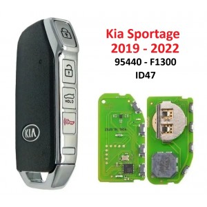 KIA Автоключ зі штатною охоронною системою RK40D KIA Автоключ зі штатною охоронною системою RK40D