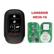 Lonsdor Honda 4+1 buttons smart key HD30-16