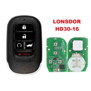 Lonsdor Honda 4+1 buttons smart key HD30-16