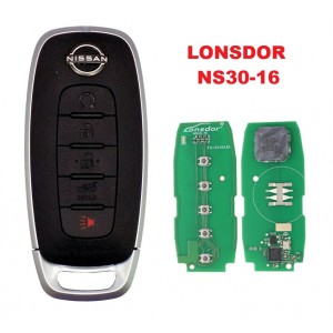 Lonsdor Nissan 4+1 buttons smart key NS30-16
