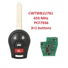 Nissan Remote autokey RK11D