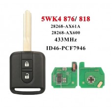 Nissan Remote autokey RK10A