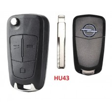 Opel flip key KS02E2