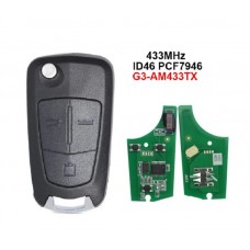 Opel Remote autokey RK07A