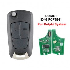 Opel Remote autokey RK10