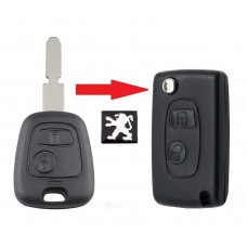 Peugeot Flip key MS04A