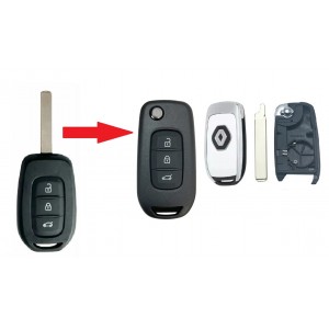Renault Корпус викидного автоключа SH44C Renault Корпус викидного автоключа SH44C