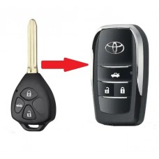 Toyota Flip key MS93B Toyota Flip key MS93B