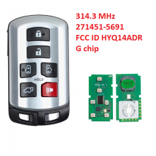 Toyota Remote autokey RK37