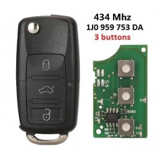 Volkswagen Remote autokey RK02F