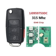 Volkswagen Remote autokey RK02P