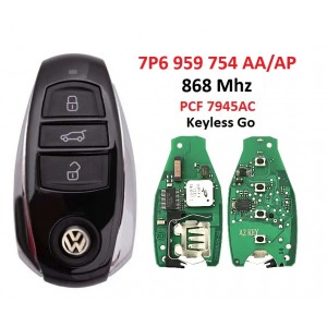 Volkswagen Автоключ зі штатною охоронною системою RK09B Volkswagen Автоключ зі штатною охоронною системою RK09B